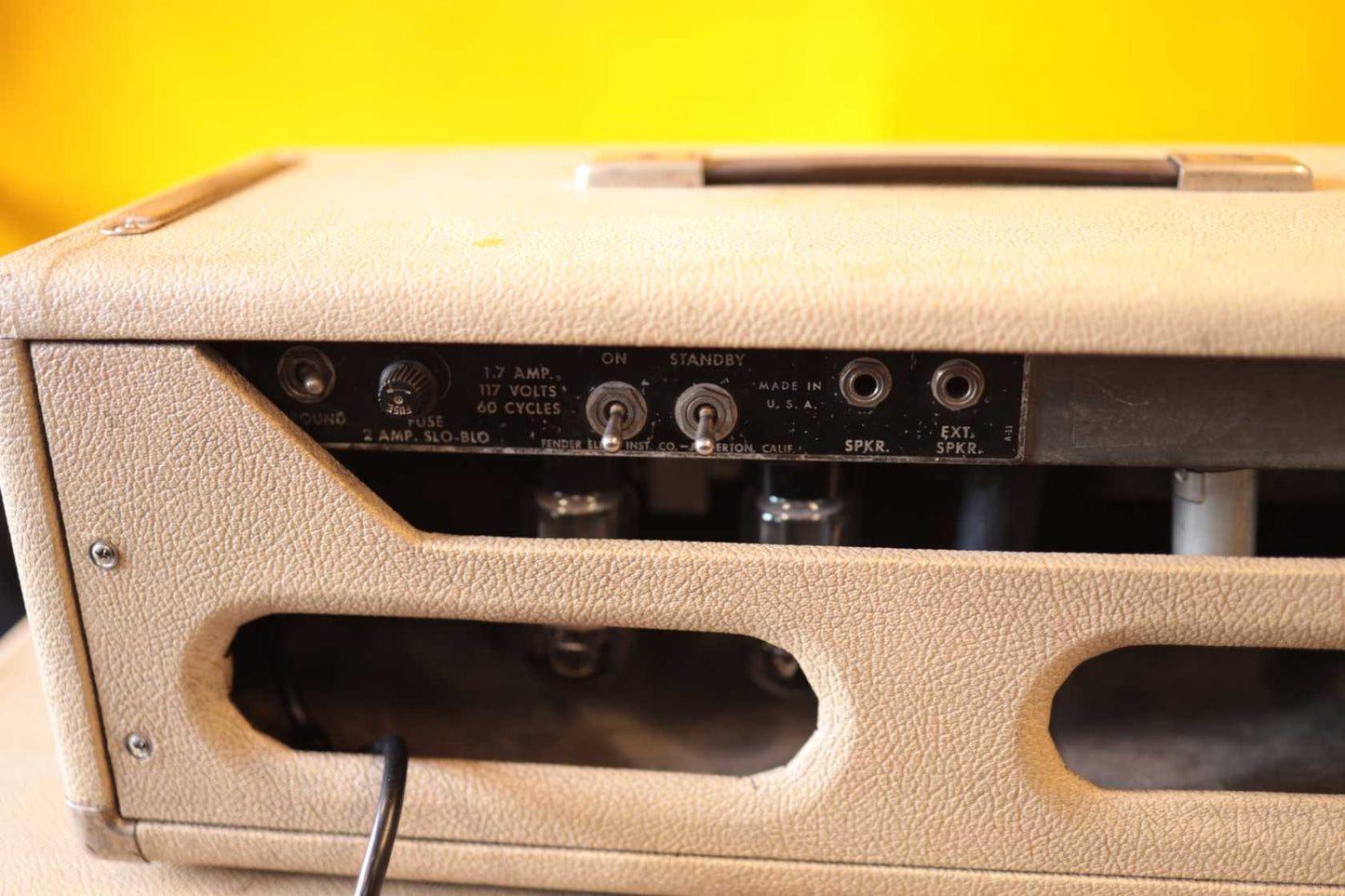 Fender Blonde Bassman 6G6-B Piggyback (1963)