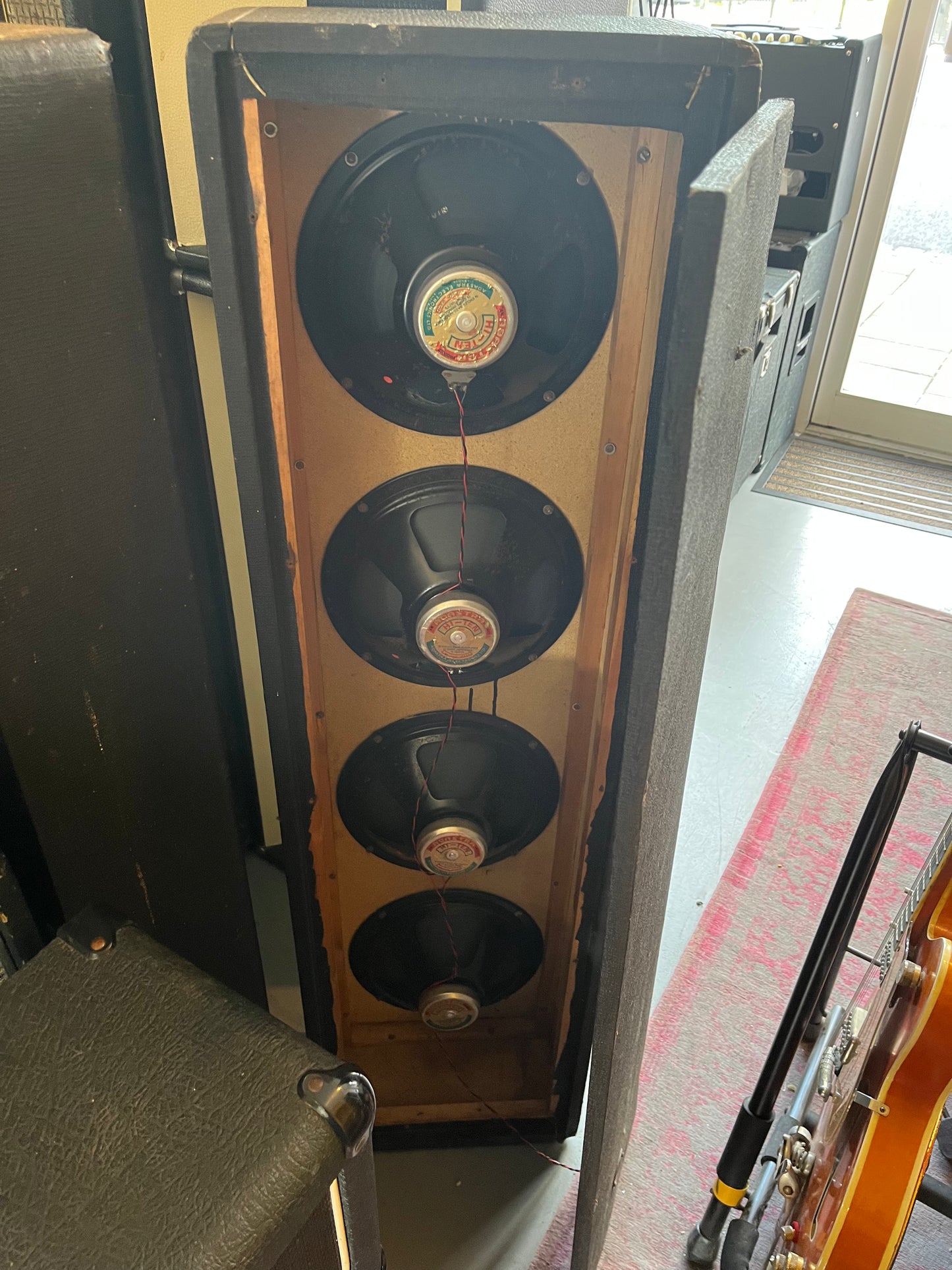 2 Kelly 4x10 PA columns with Adastra Hi-Tens (60s)