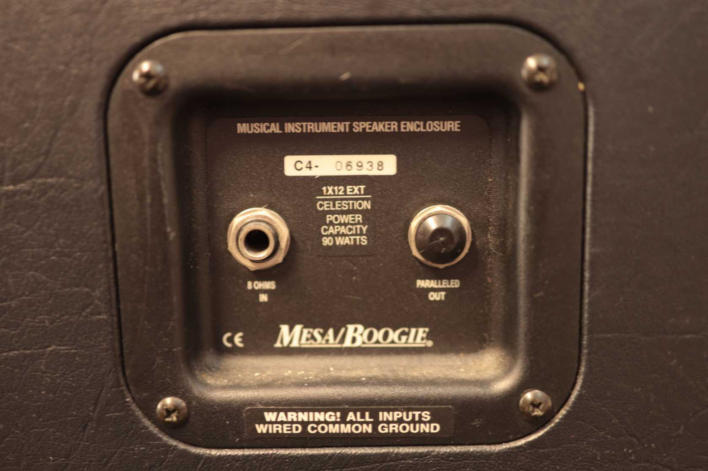 Mesa Boogie Open-Back 90-Watt 1x12" Guitar Speaker Cabinet (2000s)