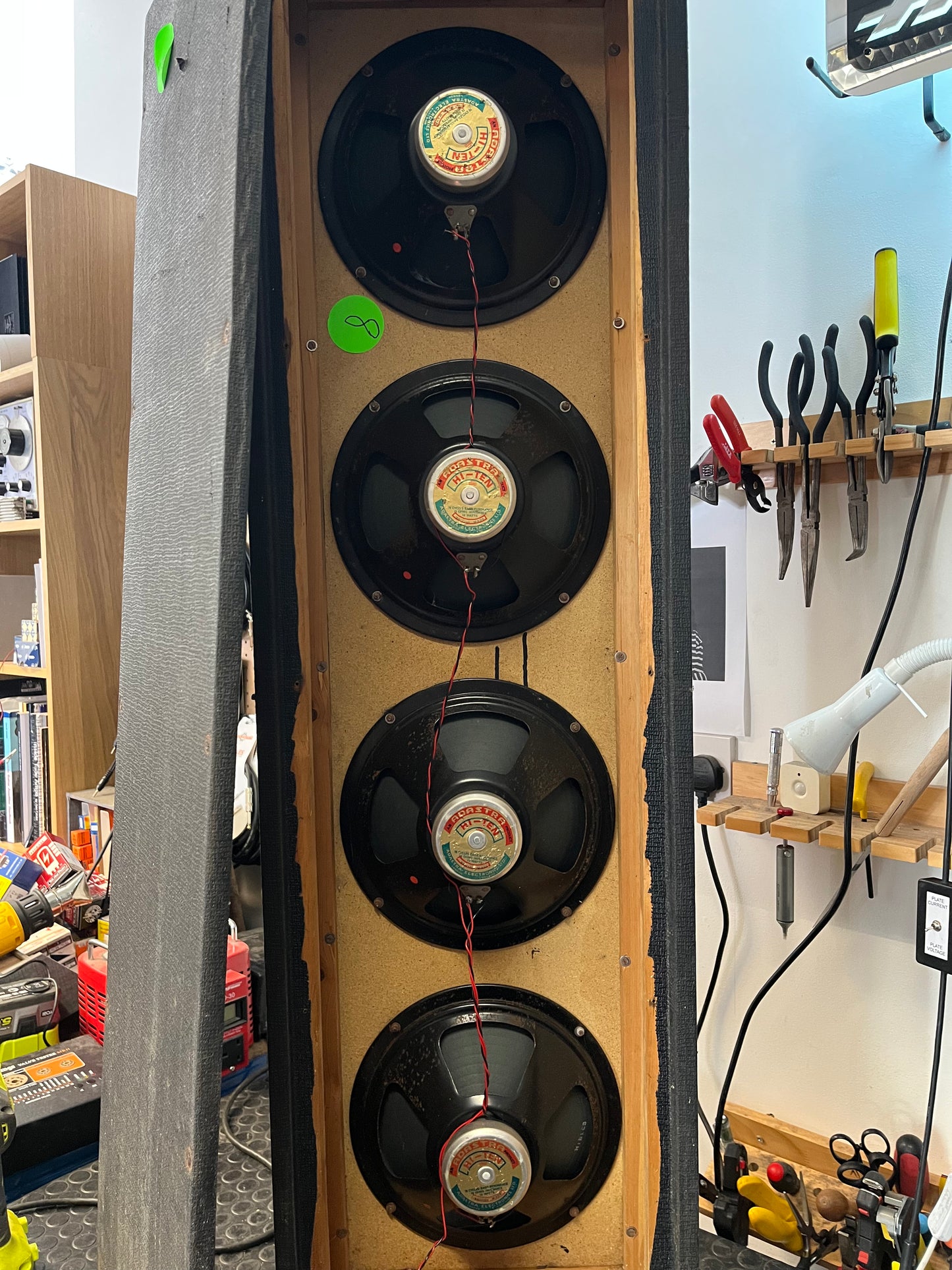 2 Kelly 4x10 PA columns with Adastra Hi-Tens (60s)
