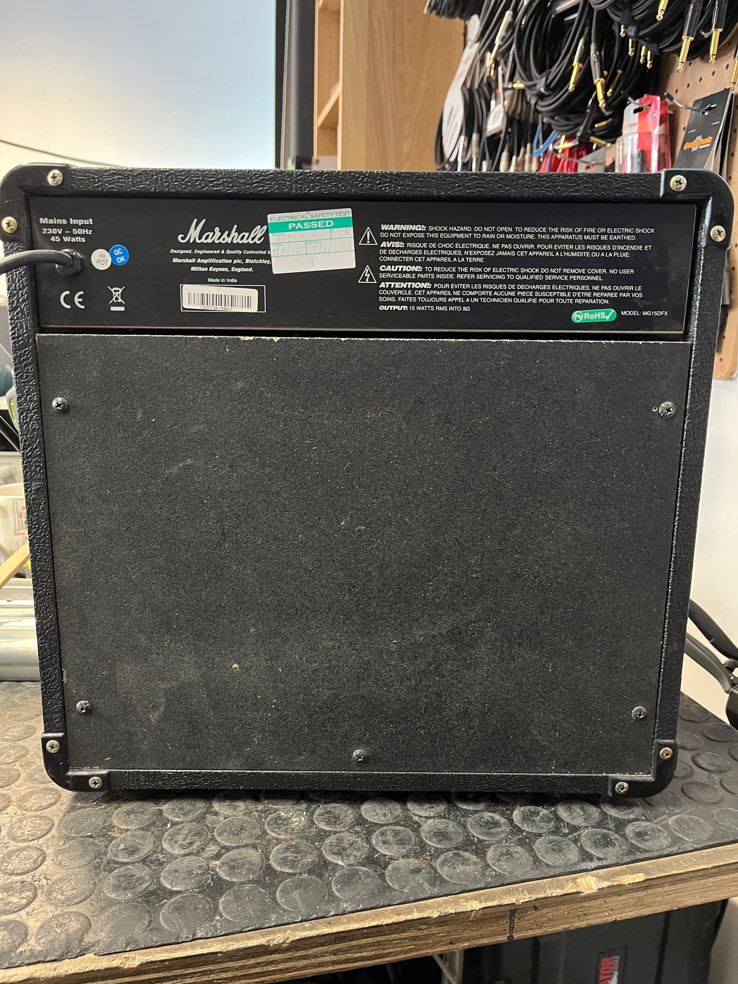 Marshall MG15 DFX (2010s)