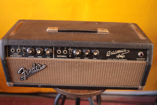 Fender Blackface Bassman Head (1965)