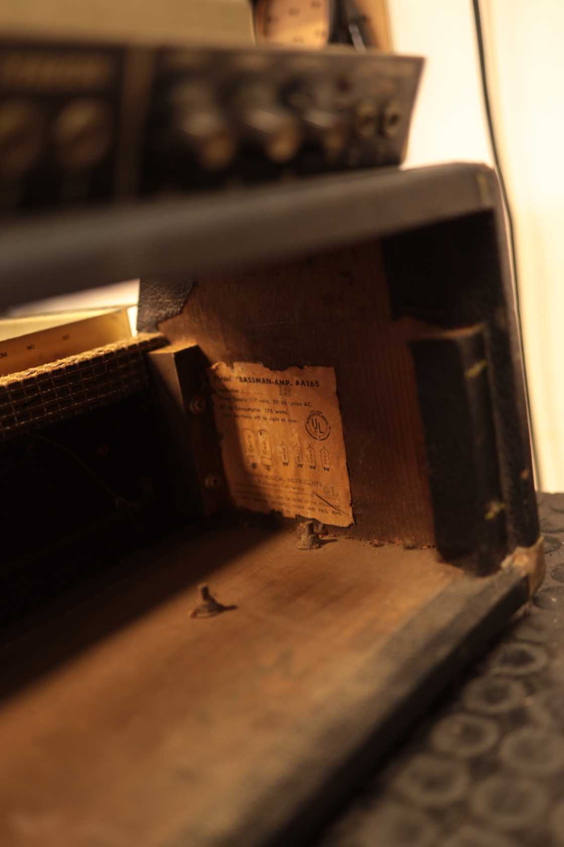 Fender Blackface Bassman Head (1965)