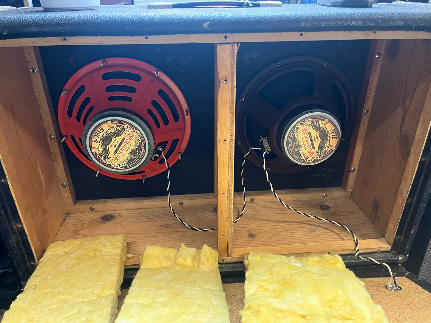 Fender Blackface Bassman 2x12 cab (1965)