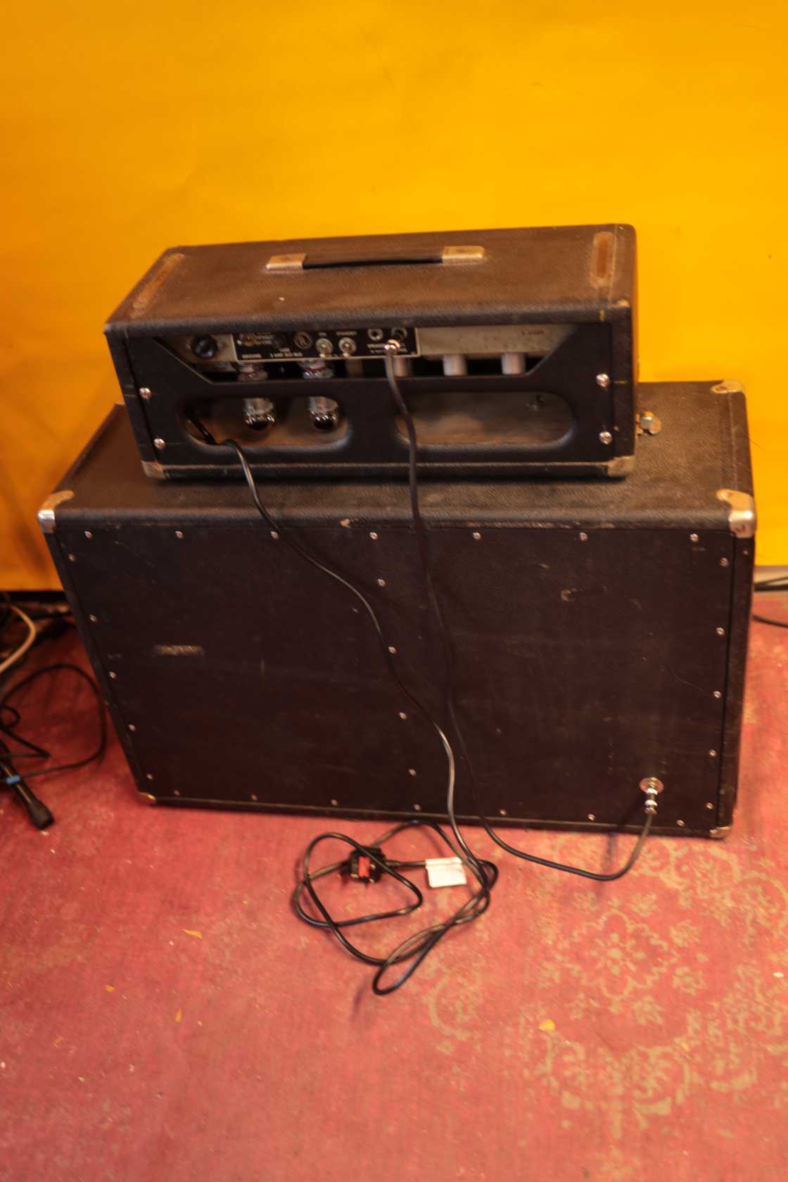 Fender Blackface Bassman Piggyback (1965)