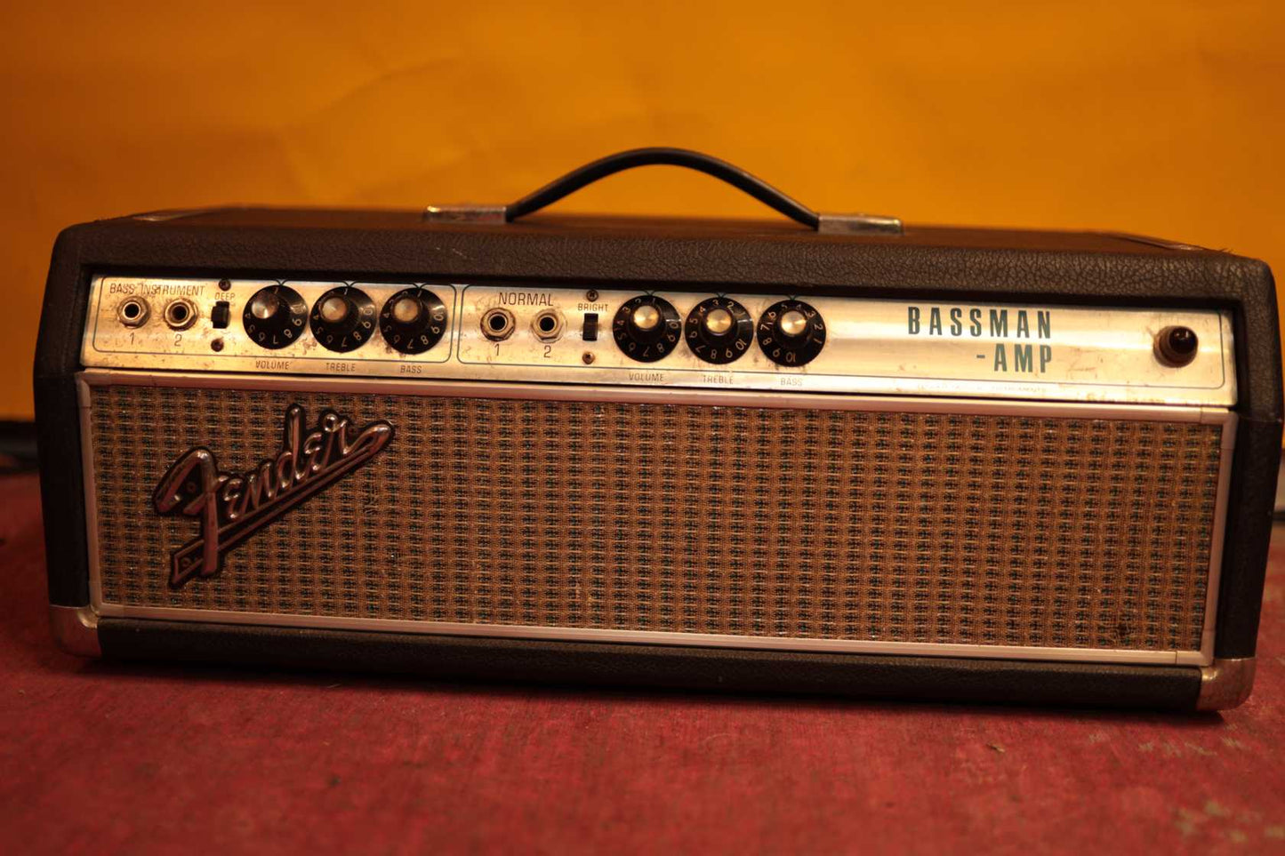 Fender Drip Edge Bassman Head (1968)