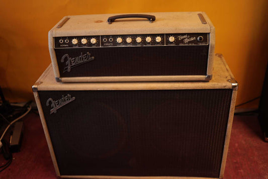 Fender Blonde Bandmaster 6G7-A Piggyback (1961)