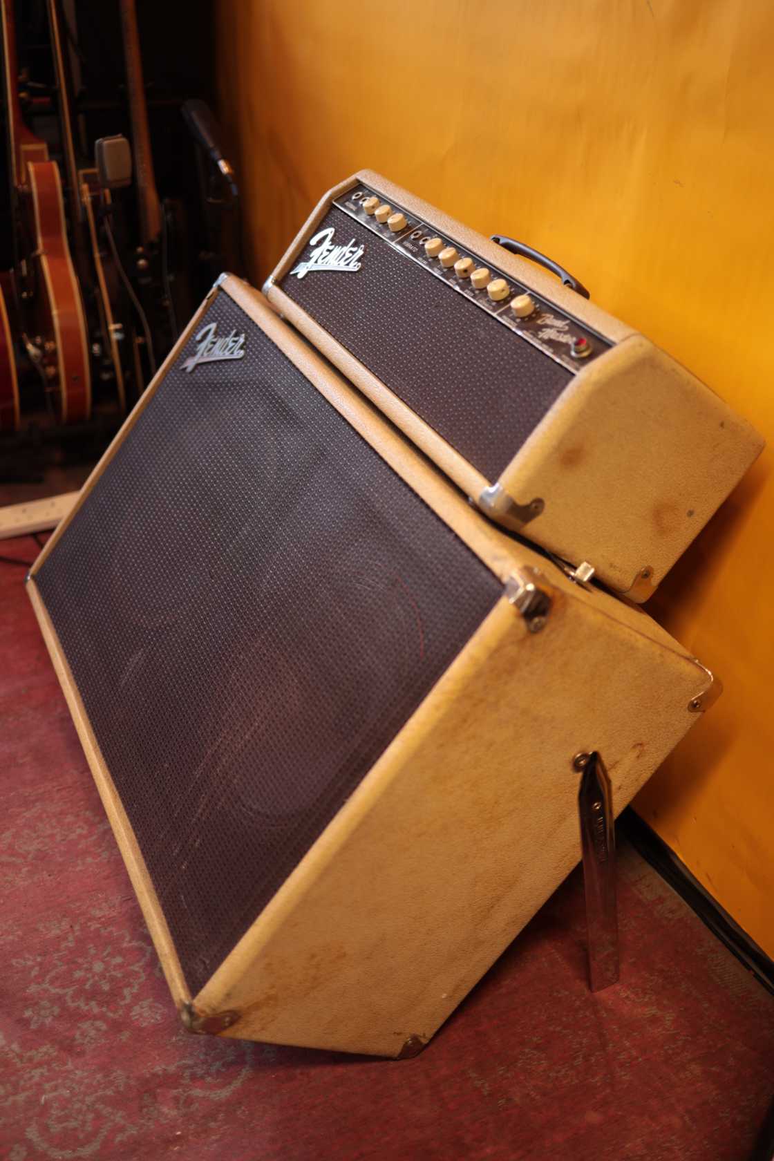 Fender Blonde Bandmaster 6G7-A Piggyback (1961)