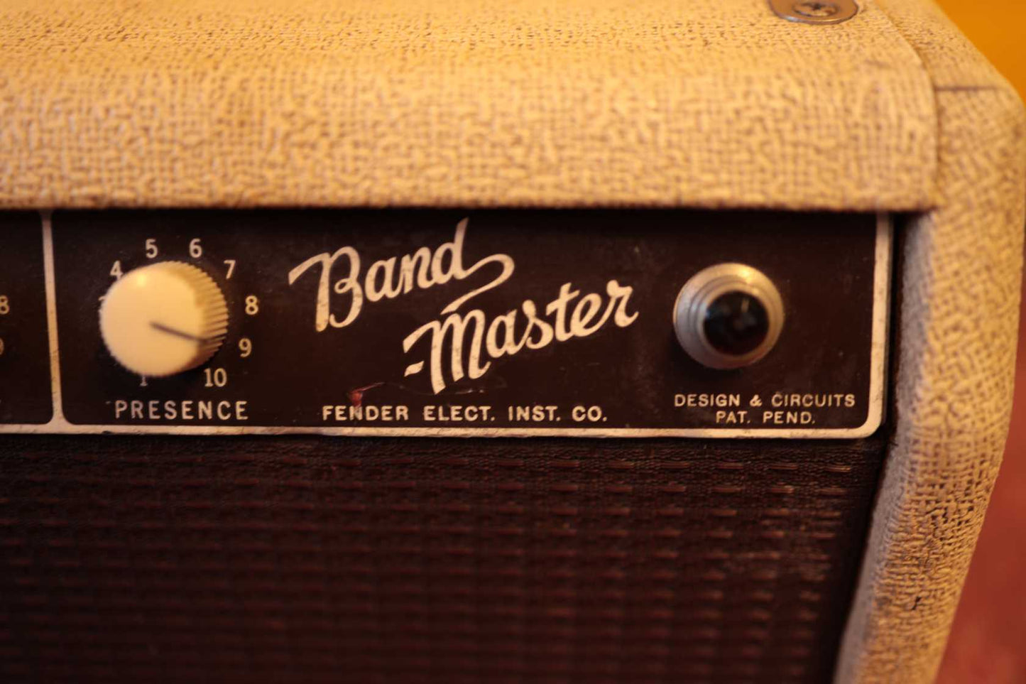 Fender Blonde Bandmaster 6G7-A Head (1961)