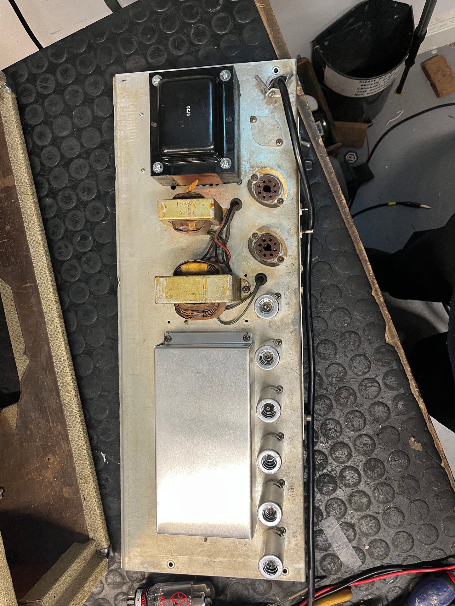 Fender Blonde Bandmaster 6G7-A Piggyback (1961)