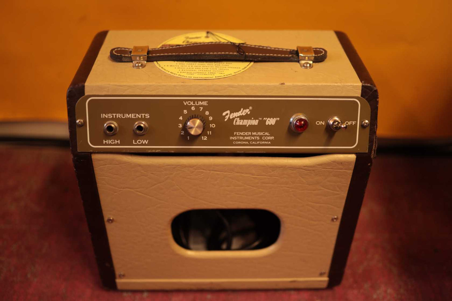 Fender Champion 600 Reissue (2007)