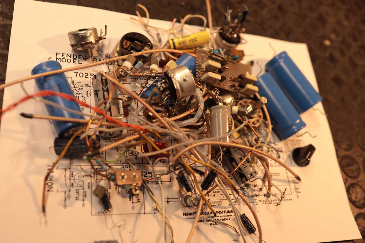 Fender Blackface Bandmaster Head (1966)