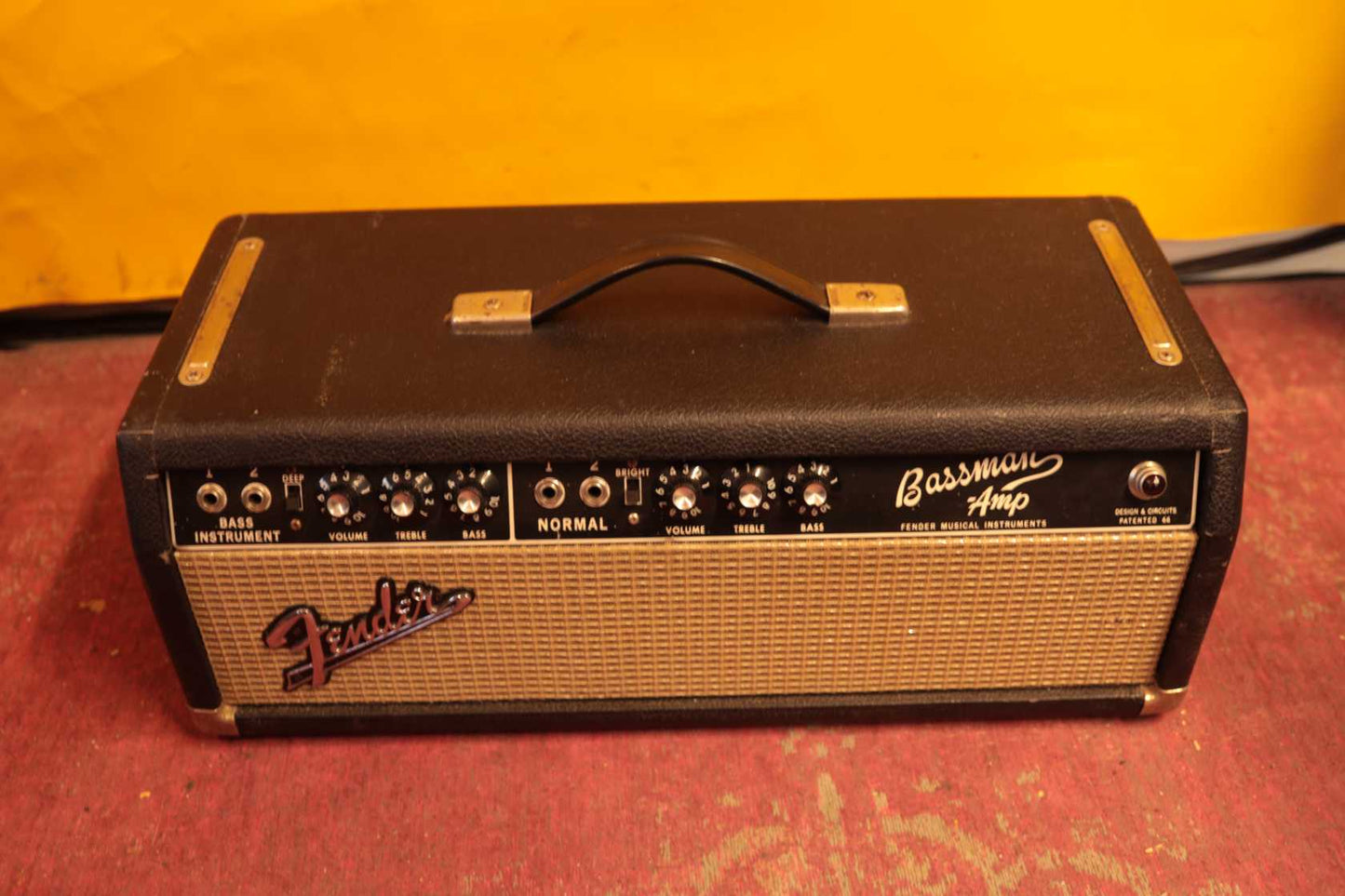 Fender Blackface Bassman Head (1965)