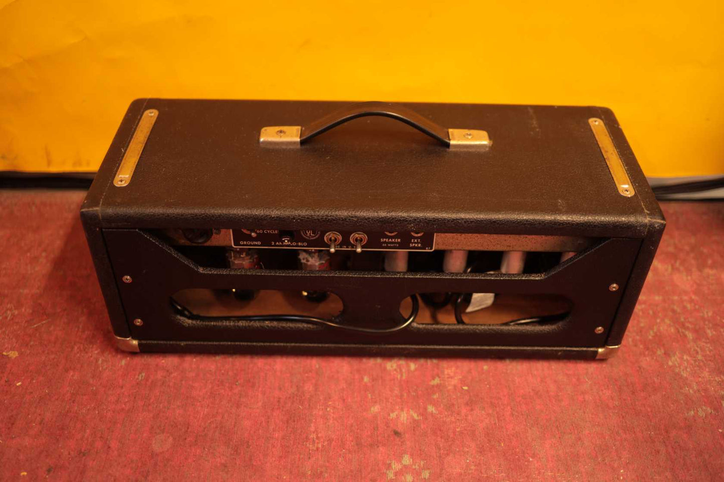 Fender Blackface Bassman Head (1965)