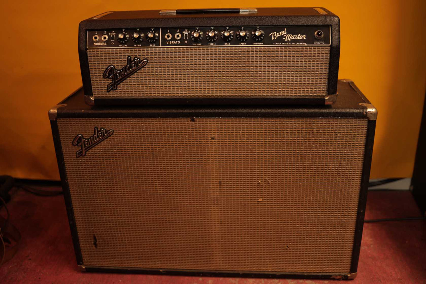 Fender Blackface Bandmaster Piggyback (1966)