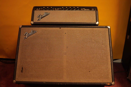Fender Blackface Bandmaster Piggyback (1966)