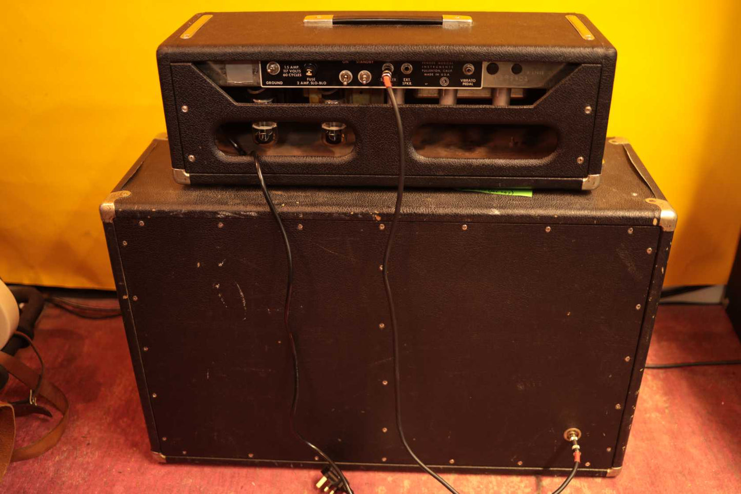 Fender Blackface Bandmaster Piggyback (1966)