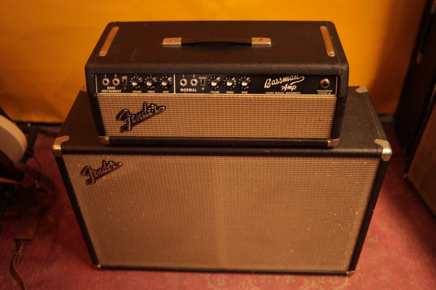 Fender Blackface Bassman Piggyback (1965)