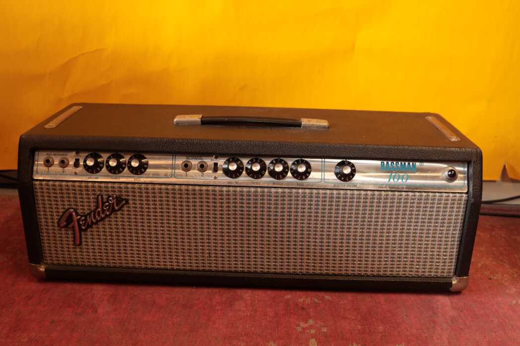 Fender Silverface Bassman 100 Head (1973)