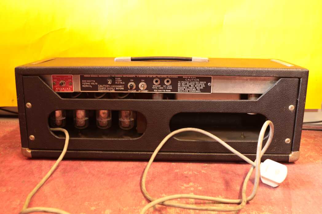 Fender Silverface Bassman 100 Head (1973)