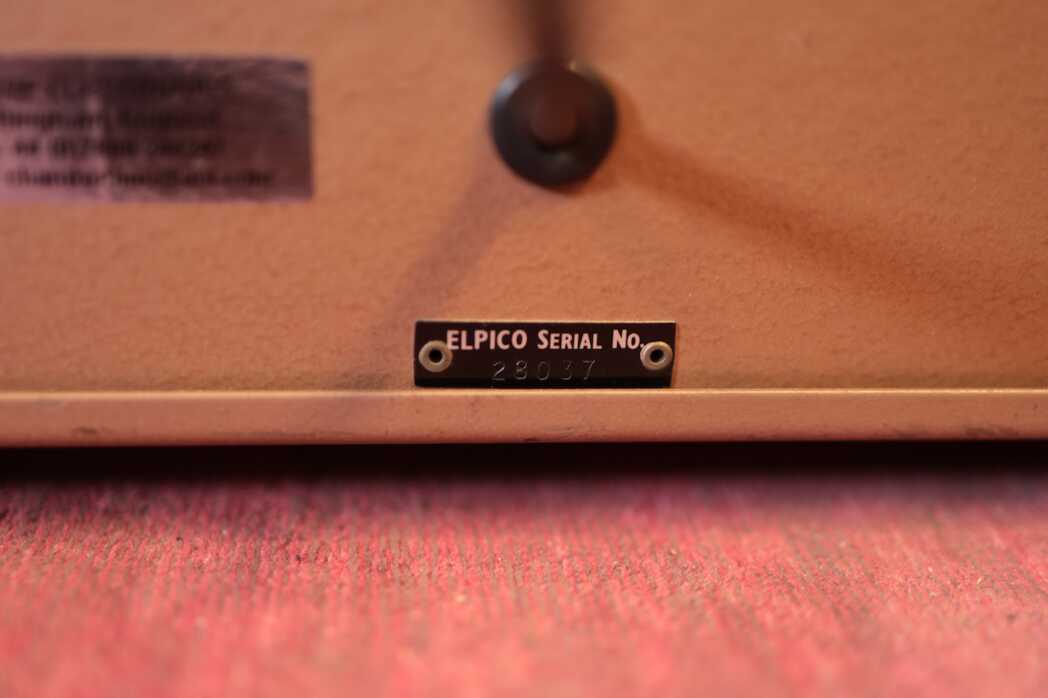 Elpico AC85 PA (early 60s)