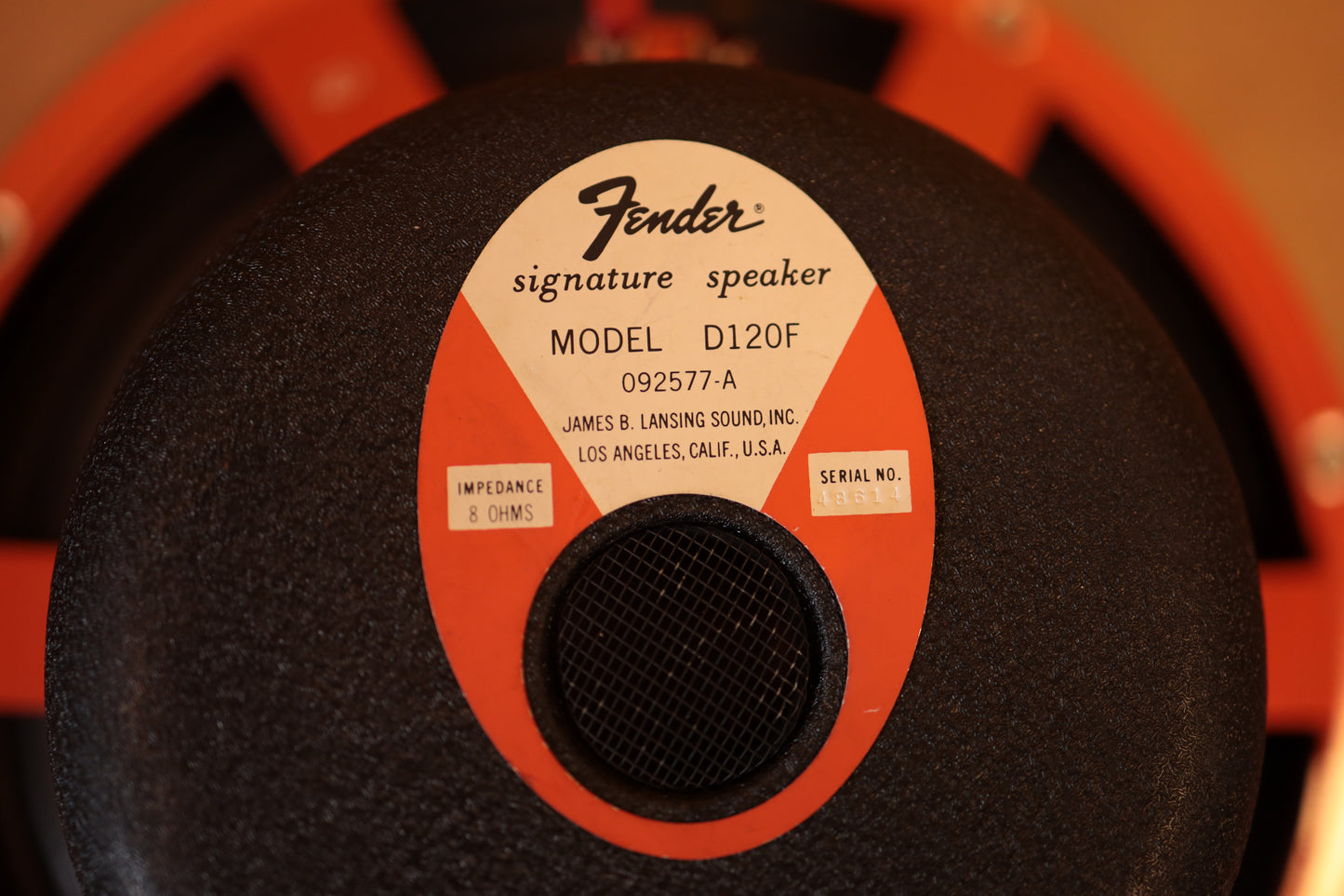 JBL D120F 12" speakers x 2 (60s)