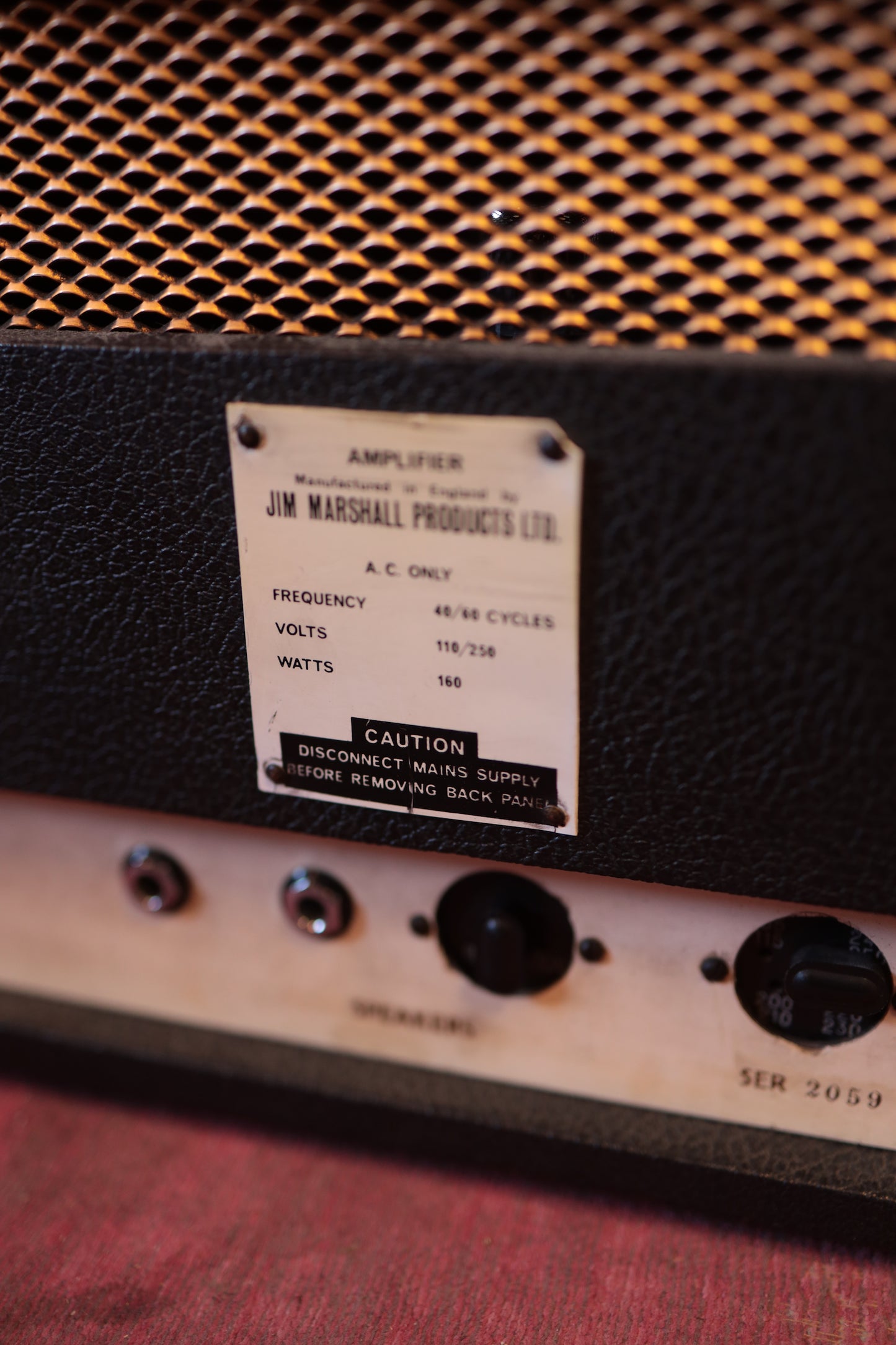 Marshall Flag Logo JTM45 (1967)