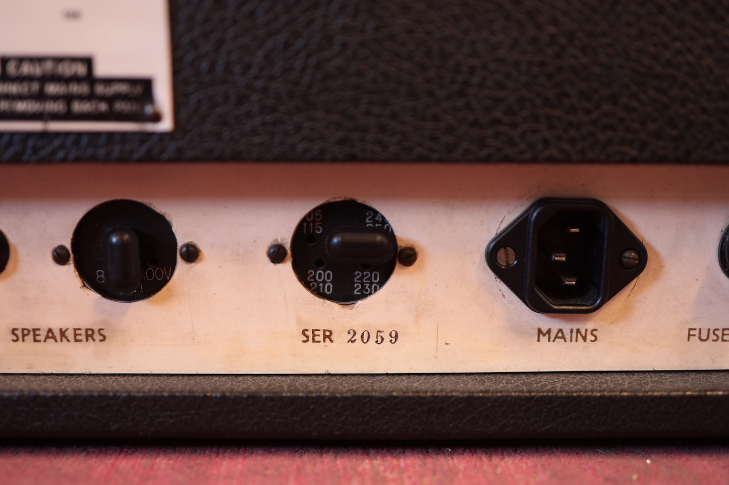 Marshall Flag Logo JTM45 (1967)