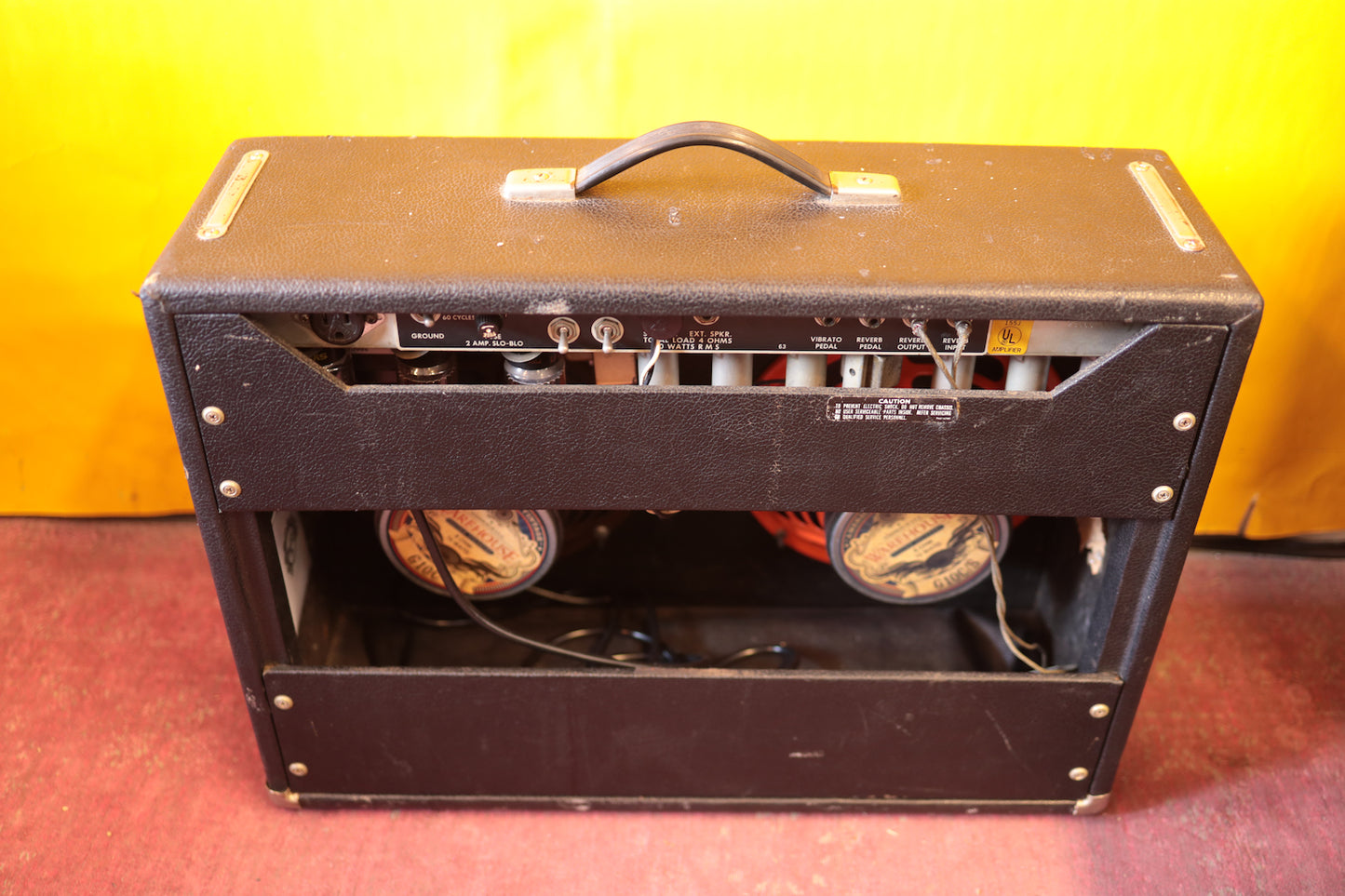 Fender Silverface Vibrolux Ch1verb (1974)