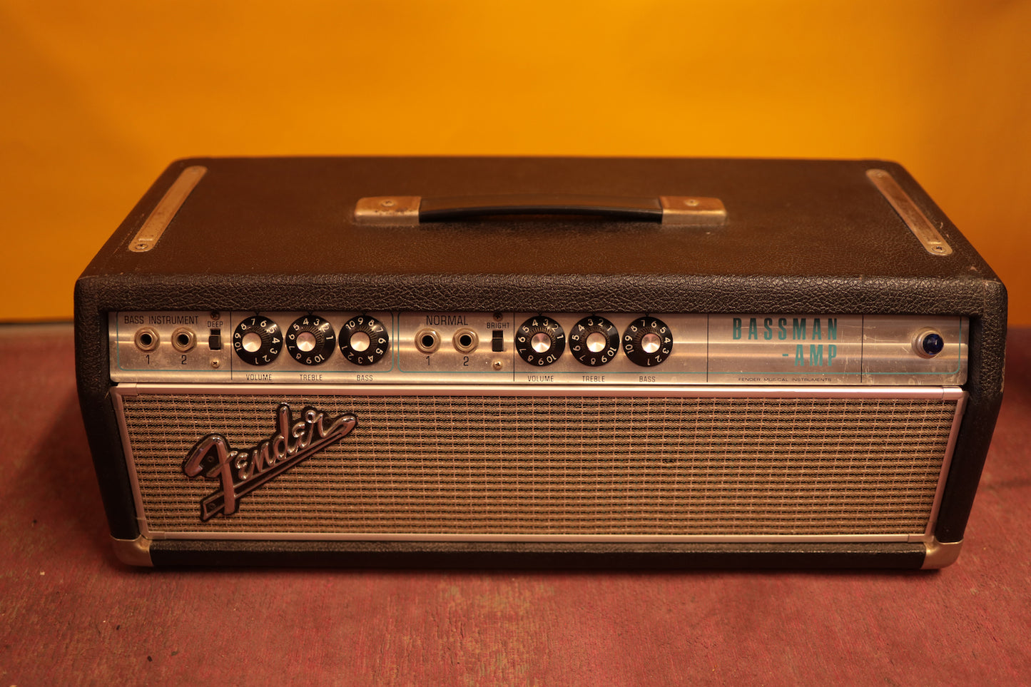 Fender Drip Edge Bassman Head (1967)
