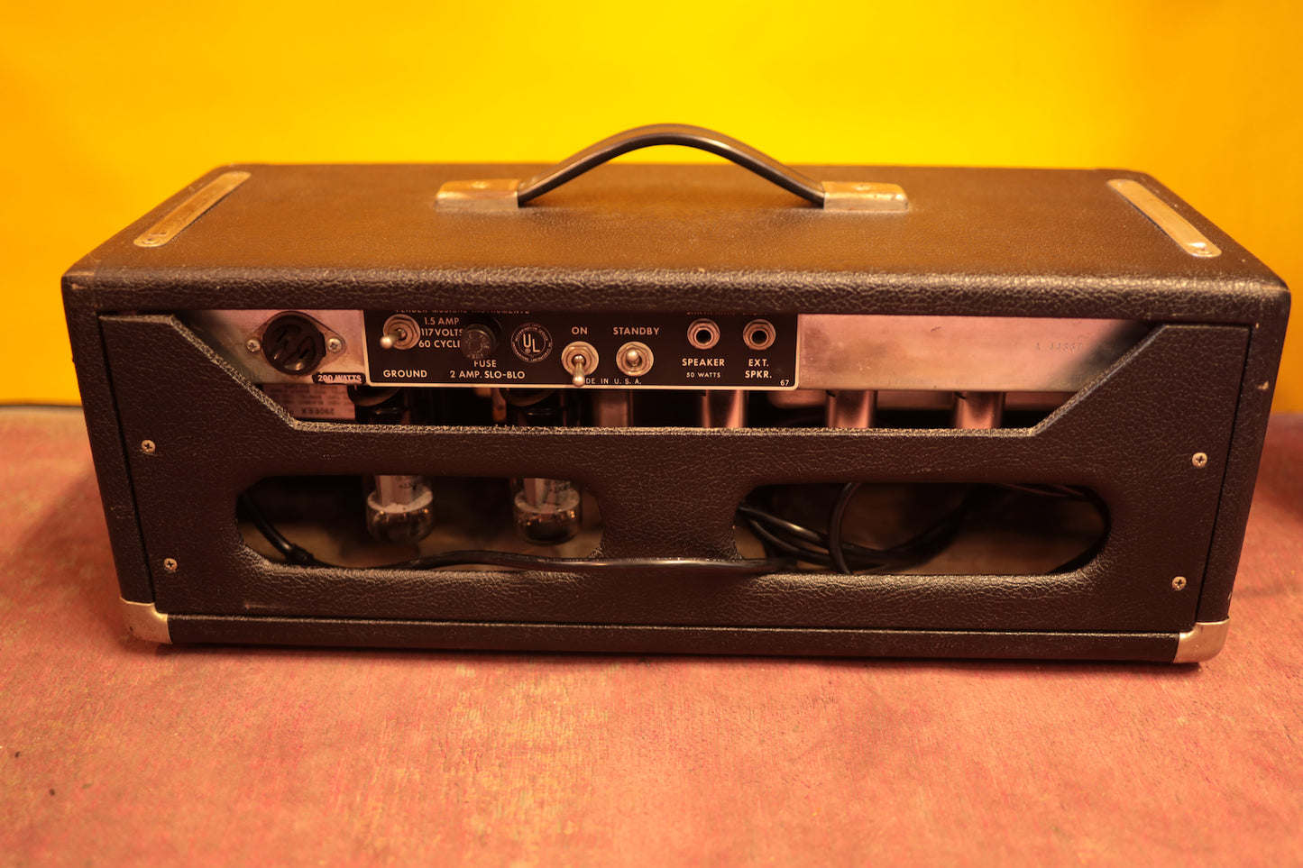 Fender Drip Edge Bassman Head (1967)