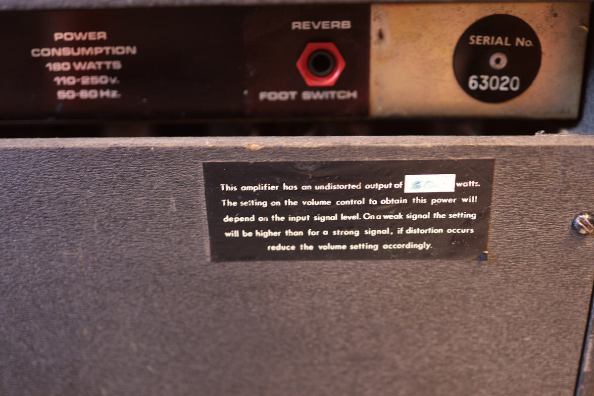 Selmer Treble 'n' Bass Reverb 50 (1968)