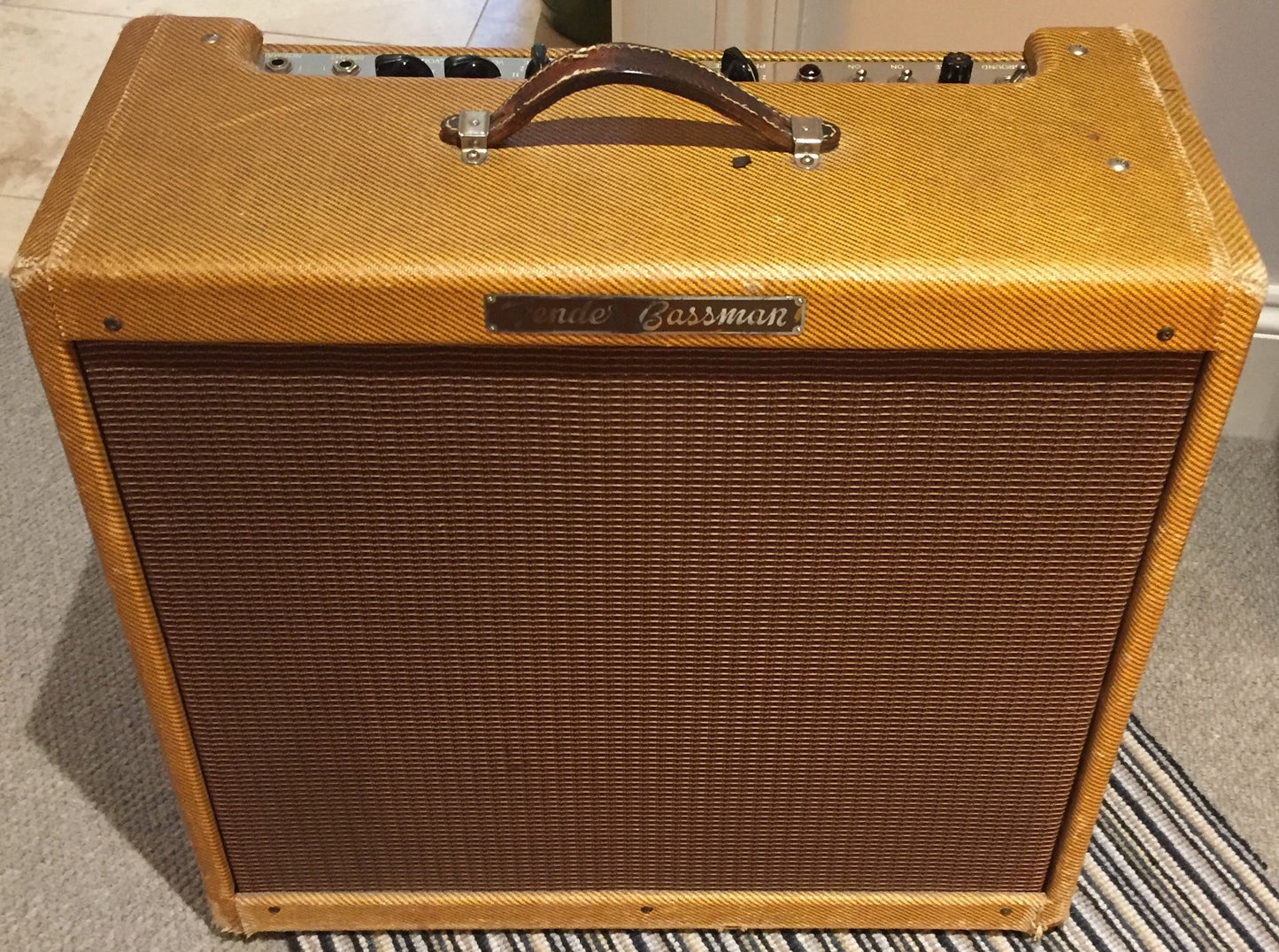 Fender Narrow Panel Tweed Bassman -  5F6 (1957)