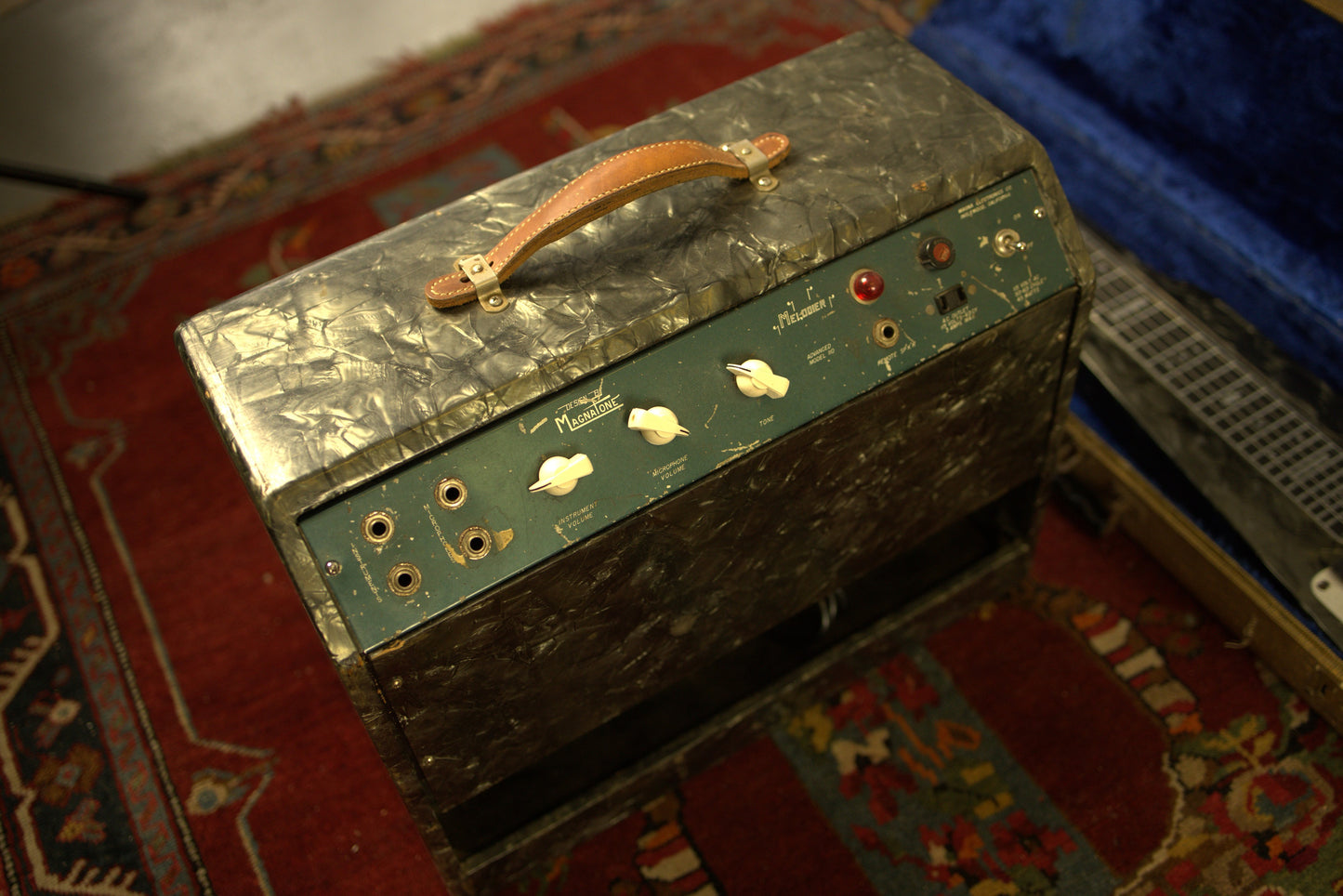Magnatone Melodier Amp & Lap Steel Pair (1953)