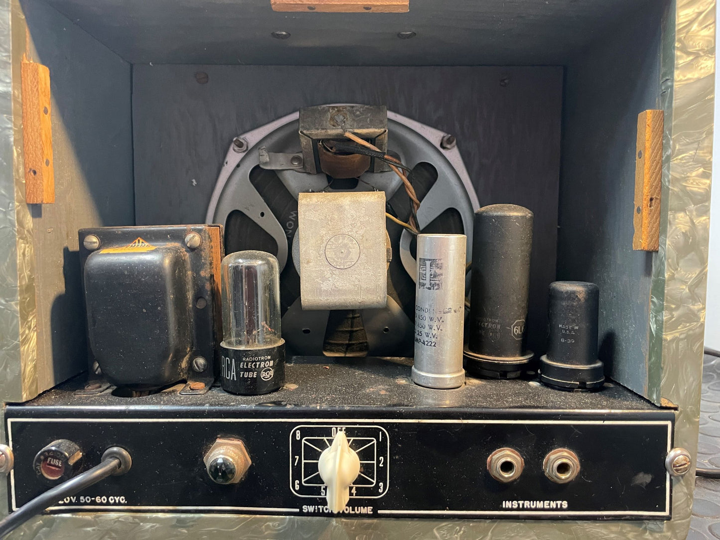 Mel-O-Tone (Magnatone) MOTS Amp & Lap Steel Pair (1948)